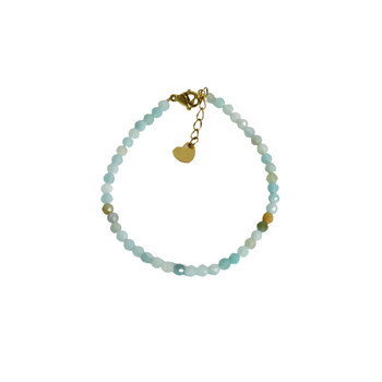 Bracelet - Blue And Green Beads
