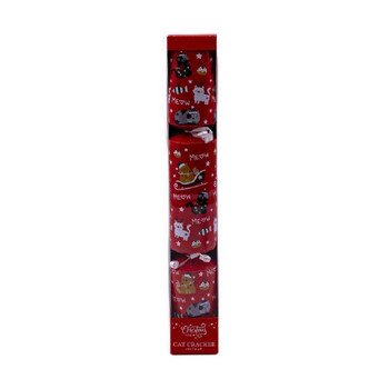 Single Christmas Cracker / Red Cat