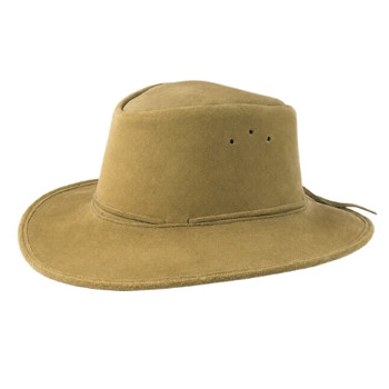 Geniune Suede Hat with Riempie