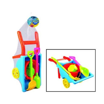 Beach Set w Wheel Barrow & Accessories