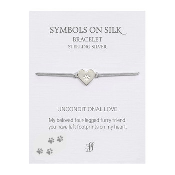 Paw And Heart Bracelet