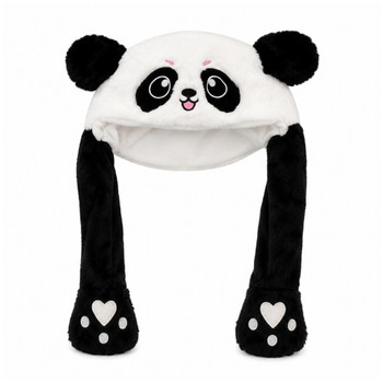 Panda Excited Squeeze Hat