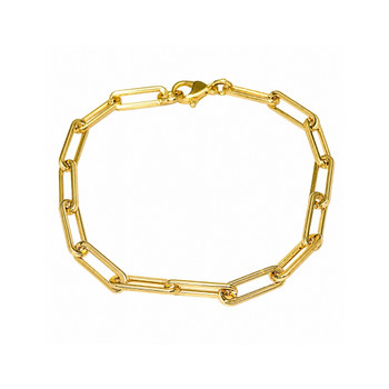 Gold Chain Bracelet 18cm