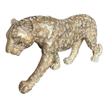 Spotted Leopard Walking 18cmh