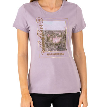 Ladies SS Tee / Fynbos Fields / Fog