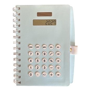 Calculater Notebook - Blue