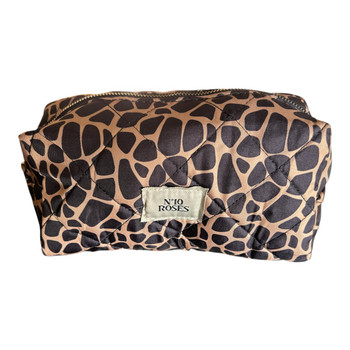 Polyester Make Up Bag - Giraffe Print