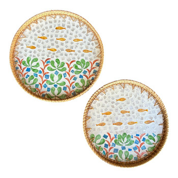 Fish Scales Tray - Swimming Fish