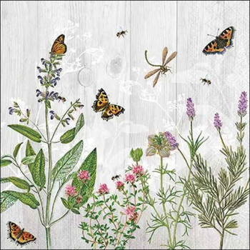Serviette - Herbs Garden (33x33cm) Serviette - Herbs Garden (33x33cm)