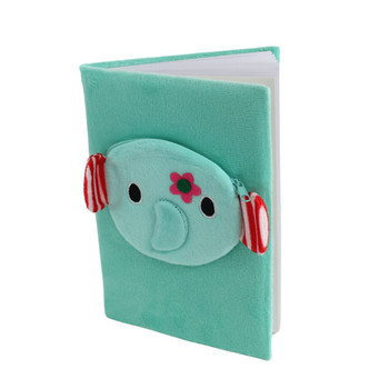 Mint Elephant Pouch Mint Fur A5 Notebook