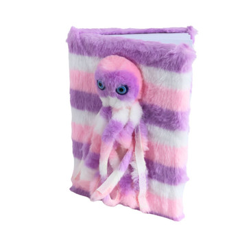 Striped Jellyfish A5 Novelty Notebook