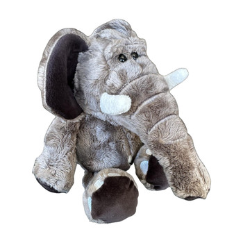 Light Grey Elephant Soft Toy 25 cm