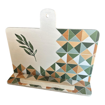 Olive Abstract Bookstand