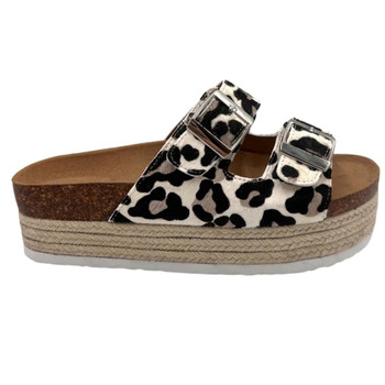 Julz Chicago Muted Leopard Sandals Julz Chicago Muted Leopard Sandals
