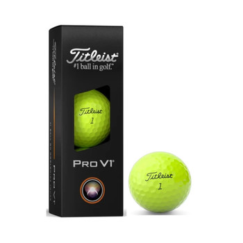 Titleist 2025 Pro V1 Golf Ball / Yellow (3 Ball Pack) Titleist 2025 Pro V1 Golf Ball / Yellow (3 Ball Pack)