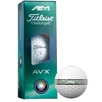 Titleist AVX 360° AIM Alignment / Pack of 3 / White Titleist AVX 360° AIM Alignment / Pack of 3 / White