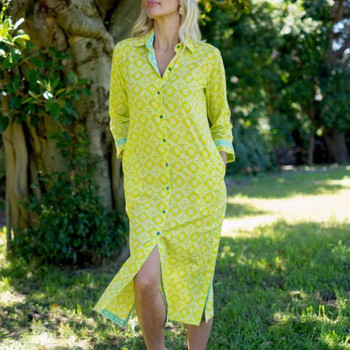 Emma Dress / Lime