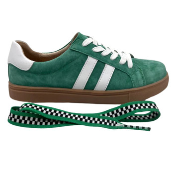 Avri Green & White Sneaker