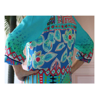 Arlene Dress / Blue Floral