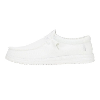Men's Wally Stretch Mesh / White