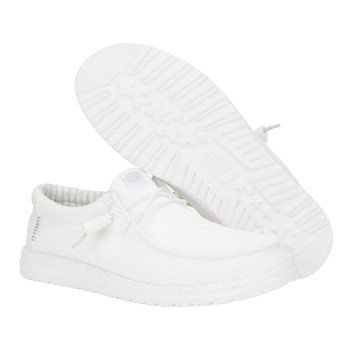 Men's Wally Stretch Mesh / White