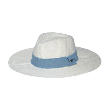 Azure Fedora Off White / Tau Collection