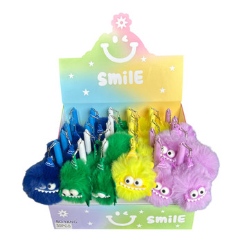 Gel Pen - Monster Pompoms