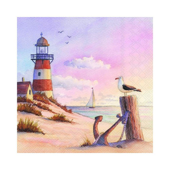 Serviette - Sunset (33x33cm)