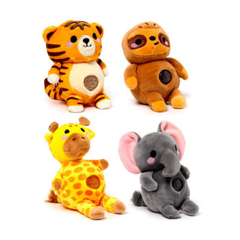 Squeezies / Adoramals Zoo Mix Plush Toy