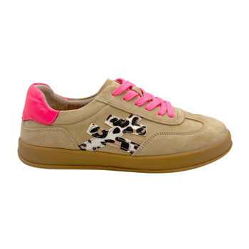 Lumi Sneakers / Beige & Pink
