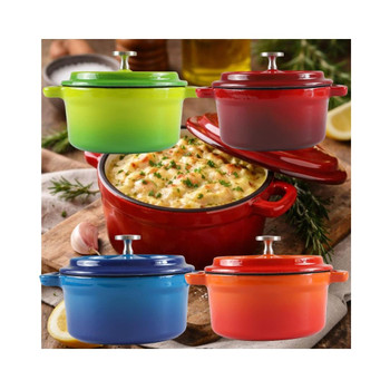 Round Enamel Ramekin / 0.22l