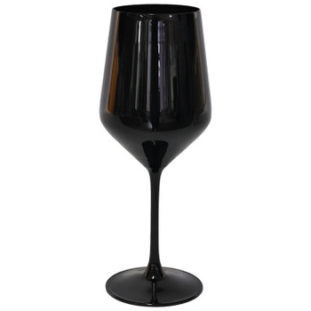 Emma Black Wine Glass / 480ml