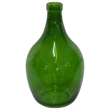 Green Bottle Vase / 29x16cm