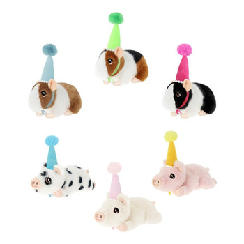 Keeleco Party Pigs with Hats 15cm