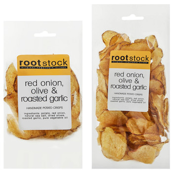 Red Onion, Olive & Garlic Crisps