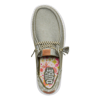 Women's Wendy Funky Embroidered Floral / Olive