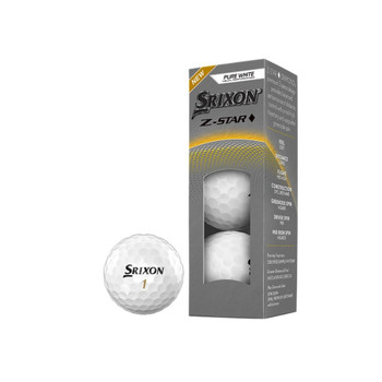 Srixon Z-star Diamond Pure White / Pack of 3
