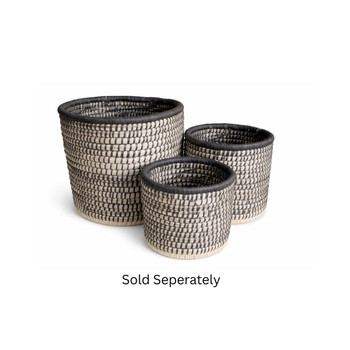 Brown Woven Planter Basket