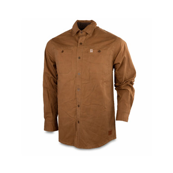 Wildebees Elite Stretch Rugged LS Shirt / Tan