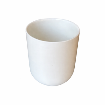 Tea Cup Plain White