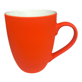 Orange Ceramic Mug 8cmh