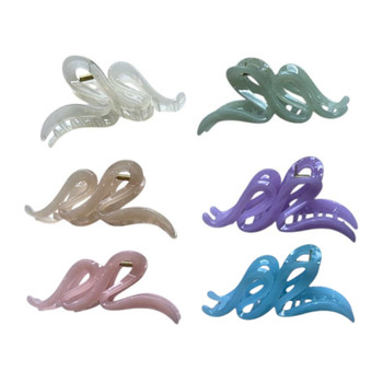 Twist Loop Hair Claws Assorted