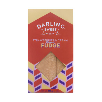 Strawberries & Cream Fudge 115g