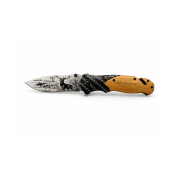 Browning Wildlife Engraved Folding Knife
