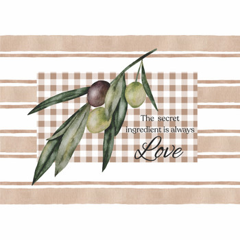 Disposable Placemats - Secret Ingredient