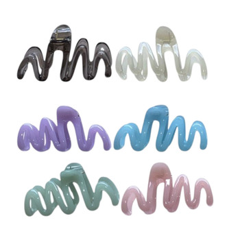 Waves Hair Claws Assorted