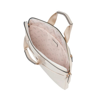 Elle Embossed Slimline Laptop Bag