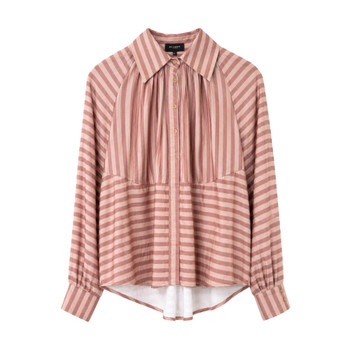 Pink Wine Stripe Artist Shirt