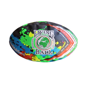 Living Rugby Ball Jumbo Neon Assorted