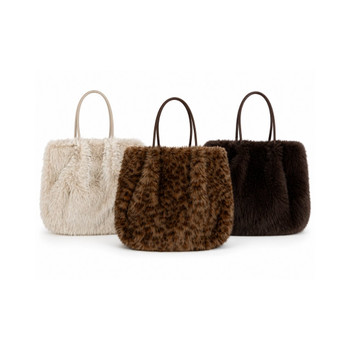 New York Oversize Faux Fur Bag
